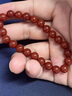 吉千年南紅瑪瑙手串單圈手鏈南紅8mm手串本命年滿肉柿子紅 七夕禮物 南紅8mm 曬單實(shí)拍圖