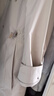 AIGLE【春夏新品】艾高夾克GORE-TEX防風(fēng)防雨透汽收腰魚(yú)尾夾克外套 暗貂杏色BF134 36 (160/84A) 曬單實(shí)拍圖