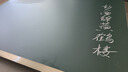 臻格工廠(chǎng)超大黑板廣東大學(xué)校教師用教室墻掛式大白板教學(xué)家用寫(xiě)字板磁性綠板可定制尺寸大推拉黑板廠(chǎng)家 升級加厚香檳金邊框 100x200cm 曬單實(shí)拍圖