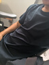 蕉內(nèi)（Bananain）王一博同款305H純棉睡衣男女士100%棉情侶家居服短袖短褲套裝夏季 【短褲款素色-男】黯藍(lán) S 曬單實拍圖
