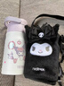 膳魔師（THERMOS）兒童吸管保溫杯巧虎帶杯套把手316L不銹鋼超輕學(xué)生杯幼兒上學(xué)TCKC 曬單實(shí)拍圖
