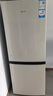 海爾（Haier）冰箱出品雙開門二門177升冰箱家用小型冰箱租房省電不占地冷藏冷凍兩用統(tǒng)帥家用小冰箱 以舊換新 177升雙門冰箱節(jié)能省電 兩天約用1度電 曬單實(shí)拍圖