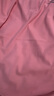 纖飛露 冰絲棉質(zhì)翻領(lǐng)短袖t恤女運(yùn)動(dòng)polo衫帶領(lǐng)T恤媽夏季女士有領(lǐng)半袖潮 2102-皮粉 2XL建議穿114-123斤 曬單實(shí)拍圖