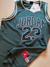 Jordan耐克AJ童裝兒童背心 Nike23號男童籃球服夏季透氣無(wú)袖t 地中海綠 曬單實(shí)拍圖