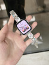 學(xué)長家適用華為watch fit4手表帶鏈創(chuàng)意金屬watchfit3智能運(yùn)動表鏈4pro腕表新款手環(huán)2高級感腕帶女款夏天 彩鉆小狗-星光色 適用：華為WATCH FIT4/4Pro表帶 曬單實拍圖