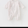 戴維貝拉（DAVE＆BELLA）新生嬰兒衣服春秋女寶寶新生兒連體衣男寶寶和尚服 曬單實(shí)拍圖