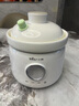 小熊（Bear）嬰兒輔食鍋 電燉鍋陶瓷 蒸煮米油分月齡直燉微壓輔食料理機燉盅1L 曬單實拍圖
