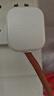 德力西（DELIXI）家用三相四線插座 三腳4眼插頭3極扁插頭三孔插頭四爪電氣插頭 三爪10A插頭 曬單實(shí)拍圖