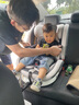 法雷曼兒童安全座椅汽車用0-12歲360度旋轉(zhuǎn)嬰兒寶寶車載坐躺i-Size認證 魔力灰pro【鋼骨架+支撐腿】 曬單實拍圖