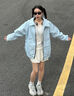 【95成新】阿迪達斯 （adidas）Yeezy 350 V2 冰藍 可燃冰斑馬椰子情侶鞋B37571 UK4碼36.5 曬單實(shí)拍圖