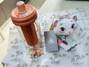 迪士尼（Disney）萌動(dòng)春夏系列草莓熊史迪仔吸管杯女生夏天便攜泡茶水杯 瑪麗貓吸管杯 650ml 曬單實(shí)拍圖