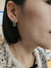 伊燦幾何彩色鋯石耳環(huán)女獨特設計耳扣高級感耳飾2025新款爆款氣質耳釘 幾何彩色鋯石耳環(huán) 曬單實拍圖
