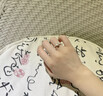 TFY一克拉莫桑鉆戒純銀求婚表白鉆石戒指送女友老婆生日情人節(jié)禮物 莫桑鉆鉆戒【50分】 曬單實拍圖