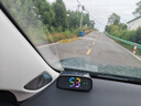 電子狗駕駛安全預(yù)警儀雷達(dá)測速GPS汽車載HUD抬頭顯示器 太陽能HUD抬頭顯示 曬單實(shí)拍圖