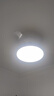 歐普（OPPLE）風(fēng)扇燈吊扇燈24瓦LED照明低噪音餐廳臥室吊燈燈具包安裝 冰風(fēng)白 曬單實拍圖