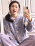 SNYDER WEAR夏季新款毛衣開衫女裝小香風(fēng)氣質(zhì)紫色針織外套多巴胺搭短款上衣女 毛衣 常規(guī) S 建議【80-100斤】 曬單實(shí)拍圖
