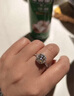 MoLi人工人造培育鉆石圓鉆戒求婚戒指女18K金上海IGI證書3兩1克拉50分 18k金培育鉆D色VVS/3EX/IGI證書 1克拉 曬單實(shí)拍圖