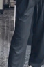 英氏孕婦褲子休閑褲直筒褲闊腿褲夏季薄款無(wú)托腹寬松長(cháng)褲黑色M 曬單實(shí)拍圖