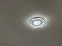 惠普臥室燈吸頂燈普瑞護眼led兒童房奶油風(fēng)燈具2390-71瓦適20㎡包安裝 曬單實拍圖