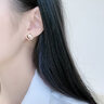 Jay山茶花耳夾耳骨夾無耳洞女耳飾送閨蜜女友生日禮物 曬單實拍圖