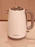 膳魔師（THERMOS）膳魔師燒水壺2025新款家用電熱水壺全自動斷電不銹鋼開水壺電水壺 1.7L 膳魔師白 曬單實拍圖