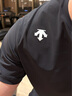 DESCENTE迪桑特TRAINING系列綜訓(xùn)訓(xùn)練運(yùn)動(dòng)健身男士短袖針織衫 BK-Tap Shoe 2XL (185/104A) 曬單實(shí)拍圖