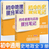 套裝3冊 初中提分筆記 政治+歷史+地理（人文社科）峰閱萬卷教研組張雪峰初中提分筆記 中考重點(diǎn)難點(diǎn)歸納考點(diǎn)大全突破初中總復(fù)習(xí)中考總復(fù)習(xí)輔導(dǎo)書 張雪峰推薦 曬單實(shí)拍圖
