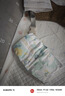 好奇（Huggies）心鉆小森林紙尿褲嬰兒新生兒尿不濕超薄透氣瞬吸 M碼 50片 紙尿褲【6-11kg】 曬單實拍圖