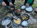 火楓盛宴4特別版戶外野營(yíng)4-5人套鍋便攜折疊野外炊具鍋帶0.8L茶壺 曬單實(shí)拍圖