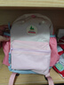 SHUKIKU兒童書包幼兒園背包防丟失輕便防潑水大容量雙肩包桃子果汁S+碼 曬單實(shí)拍圖