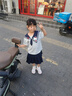 巴拉巴拉【HelloKittyIP商場同款】女童短袖套裝2025夏兩件套201225119003 曬單實(shí)拍圖