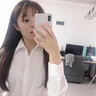 美戈?duì)朒B【免燙】100%純棉長(zhǎng)袖襯衫100支紗商務(wù)休閑襯衣 白色 女款 38 曬單實(shí)拍圖