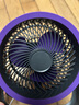 思夕歐桌面風(fēng)扇小風(fēng)扇家用電風(fēng)扇空氣循環(huán)扇宿舍辦公室床上制冷壁掛風(fēng)扇吊扇2025新款靜音大風(fēng)力 戴森紫【米家智聯(lián)+免打孔+充插兩用】 曬單實(shí)拍圖