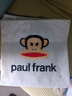 大嘴猴（paul frank）短袖襯衫男士夏季寬松純棉襯衣男潮牌百搭休閑短袖男裝 灰色 L  曬單實(shí)拍圖