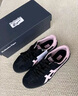 Onitsuka Tiger鬼塚虎春季新款女款復(fù)古德訓(xùn)鞋 運動休閑鞋女鞋 TOKUTEN 1183C254 黑色/粉紅色 37 曬單實拍圖