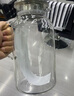 青蘋果耐熱冷水壺1.95升 可加熱茶水分離圍爐煮茶壺 大容量玻璃涼水壺  曬單實(shí)拍圖