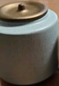 蘇氏陶瓷（SUSHI CERAMICS）茶葉罐經(jīng)典時(shí)尚亞光鐵銹茶具配件密封罐收納茶盒家用陶瓷醒茶罐子 亞光鐵銹【白色】 500ml 曬單實(shí)拍圖