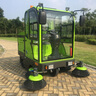 多功能電動掃地車清掃車電動駕駛式掃地車小區(qū)工廠車間掃地機道路清掃吸塵車四輪高壓清洗清掃車 四輪全能王-定金 曬單實拍圖