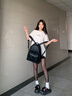 百事雙肩包女2025通勤輕便大學(xué)生書(shū)包大容量生日禮物背包男女包 曬單實(shí)拍圖