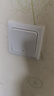 施耐德電氣 一開單控開關(guān) 86型單開開關(guān)插座面板單聯(lián)開關(guān)面板 睿意系列 白色 曬單實(shí)拍圖