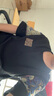 Shelley Jones 拼接刺繡國潮短袖T恤男士夏季新款潮牌大碼新中式半袖上衣服寬松 黑色 3XL [建議155-175斤] 曬單實(shí)拍圖