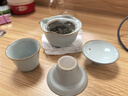 青澹汝窯合意茶漏套裝茶葉過(guò)濾茶具配件景德鎮復古手工陶瓷汝瓷禮盒裝 合意茶漏 不開(kāi)片汝窯 曬單實(shí)拍圖