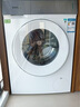 西門子（SIEMENS）新品小幸熨iQ500滾筒全自動(dòng)熱泵烘干機(jī)10公斤家用干衣機(jī) 冷凝器自清潔 超大微米級(jí)濾網(wǎng) WQ55K7U00W 鉆石白-快速烘干 曬單實(shí)拍圖