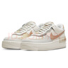 耐克NIKE板鞋女空軍一號AF1 AIR FORCE 1運動鞋CI0919-116帆白36.5 曬單實拍圖