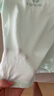 小藍(lán)象（hinos）兒童排汗速干睡衣寶寶空調(diào)家居服吸汗套裝春秋夏季薄款大童可外穿 月光綠-短袖7分褲套裝 130 曬單實(shí)拍圖