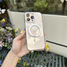 安柏?！颈逋浮窟m用iphone16promax手機殼蘋果16pro保護套新款15pro透明全包14防摔超薄按鍵散熱支點 【全透明】冰晶透亮 | 爆摔不壞 | 強磁吸附 iPhone 16 Pro  曬單實拍圖