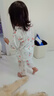 嬰唯棉嬰兒無(wú)骨套裝夏季純棉兩件套薄款空調(diào)服衣服分體睡衣寶寶中袖夏裝 24001櫻桃 90 曬單實(shí)拍圖