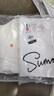啄木鳥時尚套裝女新款夏季小個子棉t恤雪紡闊腿長褲裙子顯瘦兩件裝 字母上衣+白色褲裙【兩/小個子短 M【建議95-105斤】 曬單實拍圖