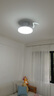 美的（Midea）吊扇燈風扇燈一體餐廳客廳臥室led吊燈隱形扇葉熟睡風燈飾燈具 防蚊蟲/1級能效/吸頂式/64W全白 曬單實拍圖