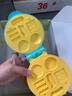 得力（deli）3D漢堡機彩泥套裝兒童玩具模具幼兒超輕粘土六一兒童節(jié)開學禮物 漢堡機彩泥套裝 曬單實拍圖